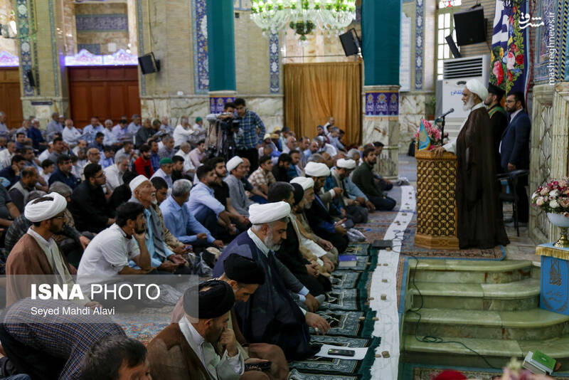 عکس / نماز عید قربان در مسجد جمکران 4