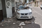 اولین تصاویر از زلزله ۵ ریشتری در کاشمر