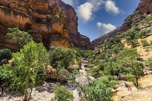 مناره زیبا در کوه‌های کوهدشت لرستان