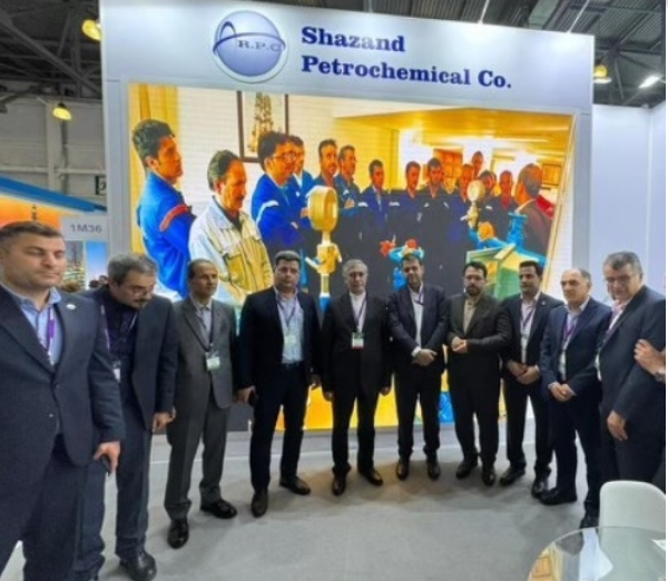 استقبال از پتروشیمی شازند در نمایشگاه بین المللی روس پلاست