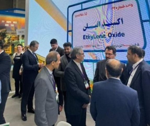 استقبال از پتروشیمی شازند در نمایشگاه بین المللی روس پلاست