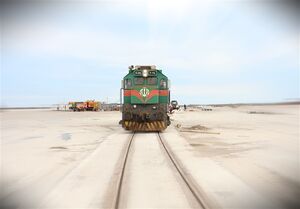افتتاح راه‌آهن رشت ـ کاسپین با دستور مخبر + عکس و فیلم