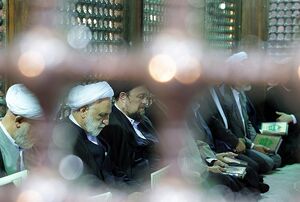 تجدید میثاق رئیس و مسئولان عالی قضایی با امام راحل