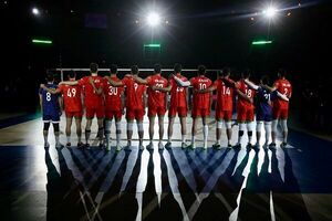 شکست سنگین تیم ملی والیبال ایران مقابل فرانسه + فیلم