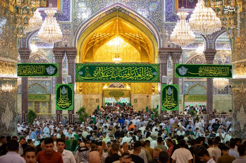 عکس / حال و هوای حرم امام حسین (ع) در دهه ولایت 4