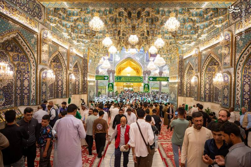 عکس / حال و هوای حرم امام حسین (ع) در دهه ولایت 3