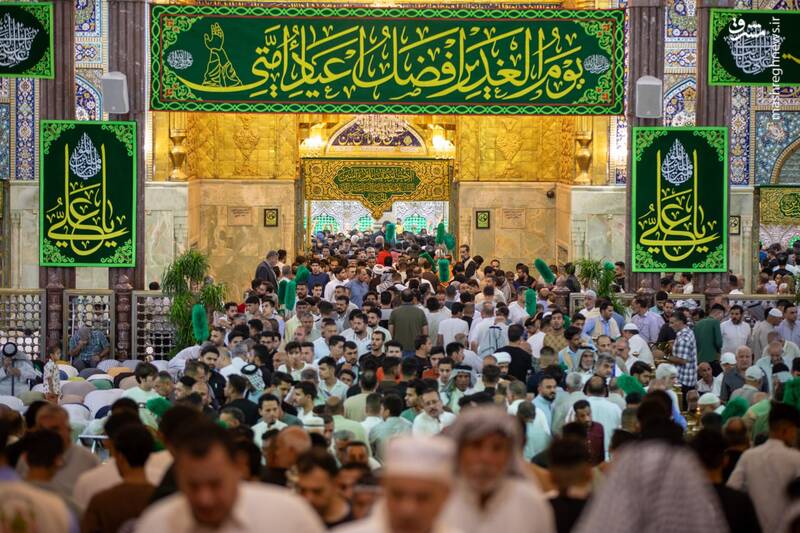 عکس / حال و هوای حرم امام حسین (ع) در دهه ولایت 5