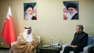 وزیر خارجه بحرین با علی باقری دیدار کرد