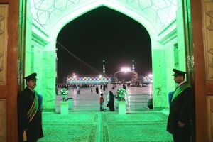 حال و هوای مسجد مقدس جمکران در شب عید غدیر