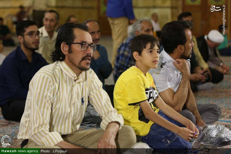 عکس/ حال و هوای مسجد مقدس جمکران در شب عید غدیر