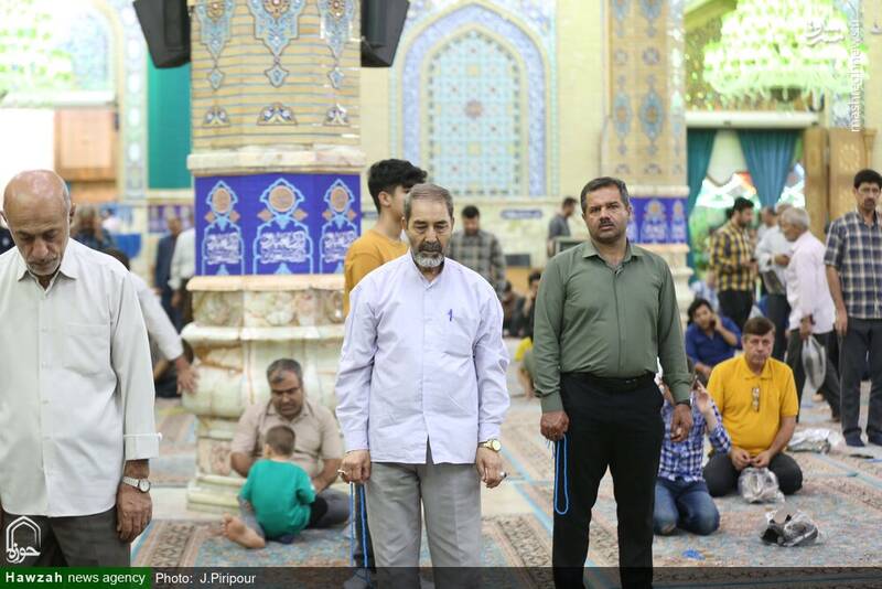 عکس/ حال و هوای مسجد مقدس جمکران در شب عید غدیر