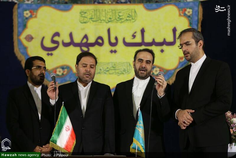 عکس/ حال و هوای مسجد مقدس جمکران در شب عید غدیر