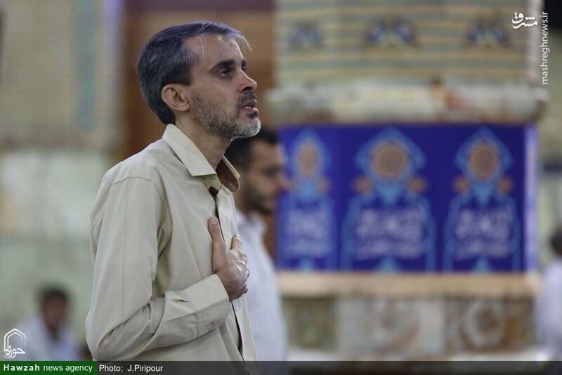 عکس/ حال و هوای مسجد مقدس جمکران در شب عید غدیر