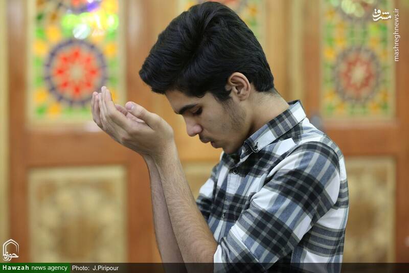 عکس/ حال و هوای مسجد مقدس جمکران در شب عید غدیر