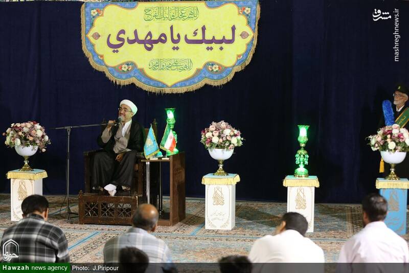 عکس/ حال و هوای مسجد مقدس جمکران در شب عید غدیر