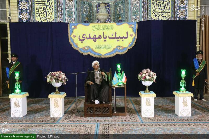 عکس/ حال و هوای مسجد مقدس جمکران در شب عید غدیر