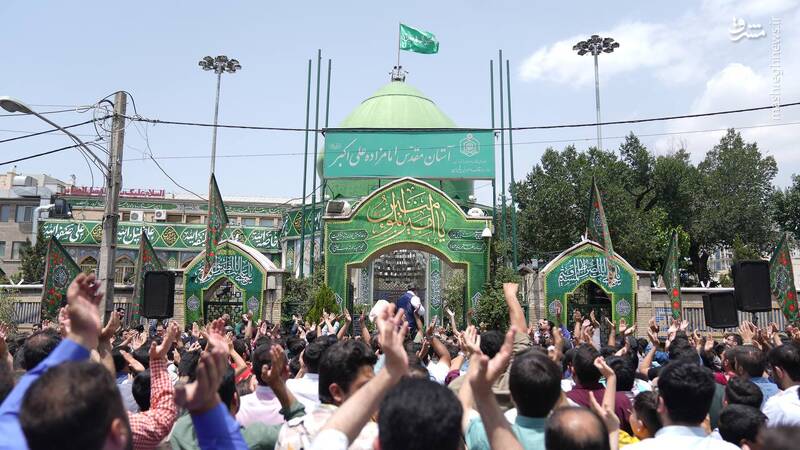 عکس / مراسم جشن ظهر عید غدیر در هیئت رایهالعباس 26