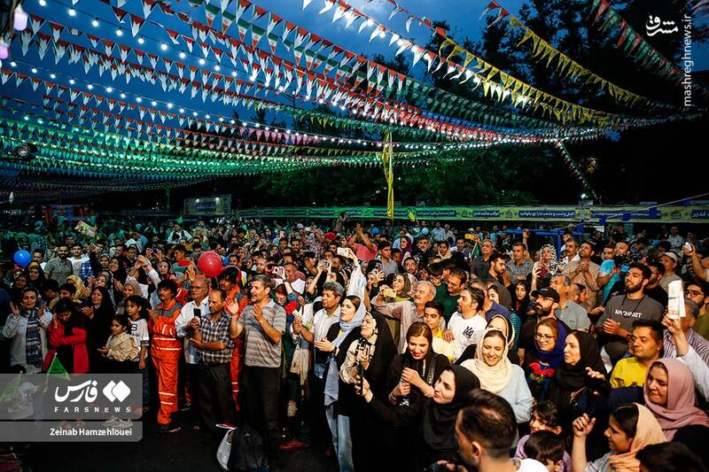 عکس/ مهمانی بزرگ غدیر در پایتخت (۲)