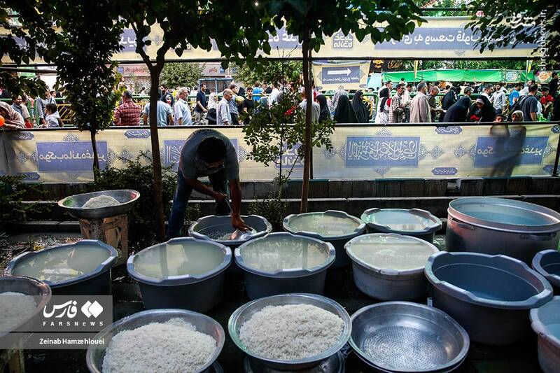 عکس/ مهمانی بزرگ غدیر در پایتخت (۲)