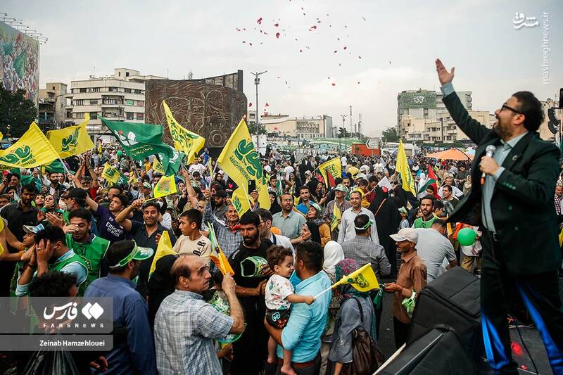 عکس/ مهمانی بزرگ غدیر در پایتخت (۲)