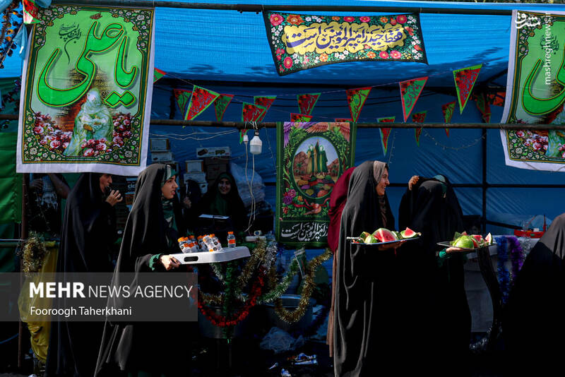 عکس/ مهمانی بزرگ غدیر در پایتخت (۲)