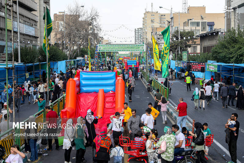 عکس/ مهمانی بزرگ غدیر در پایتخت (۲)