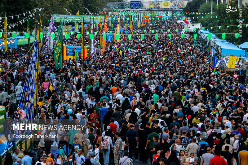 عکس/ مهمانی بزرگ غدیر در پایتخت (۲)