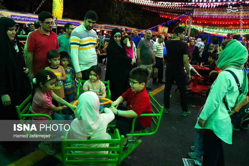 عکس/ مهمانی بزرگ غدیر در پایتخت (۲)