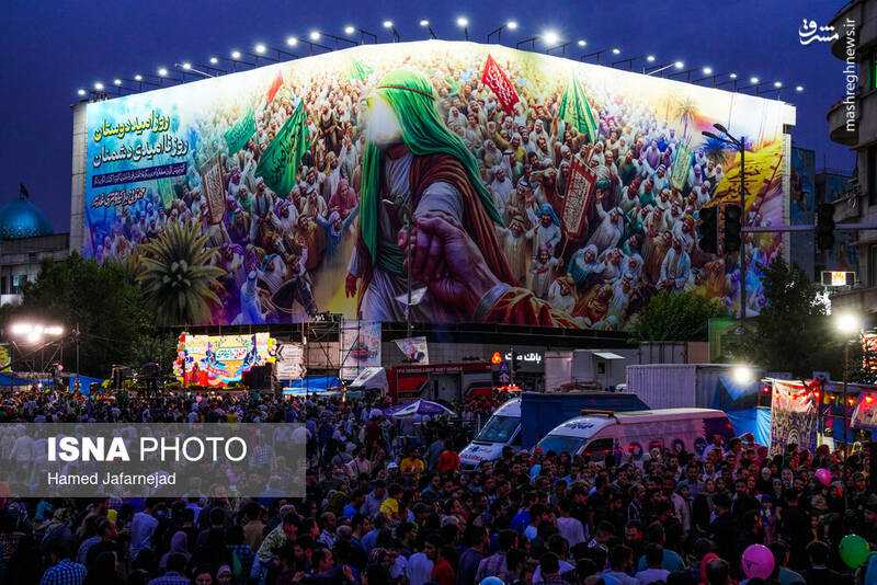 عکس/ مهمانی بزرگ غدیر در پایتخت (۲)