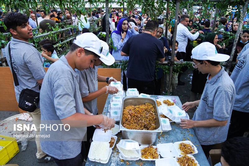 عکس/ مهمانی بزرگ غدیر در پایتخت (۲)