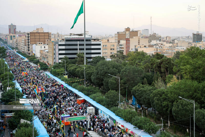 عکس/ مهمانی بزرگ غدیر در پایتخت (۲)