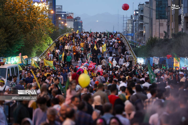 عکس/ مهمانی بزرگ غدیر در پایتخت (۲)