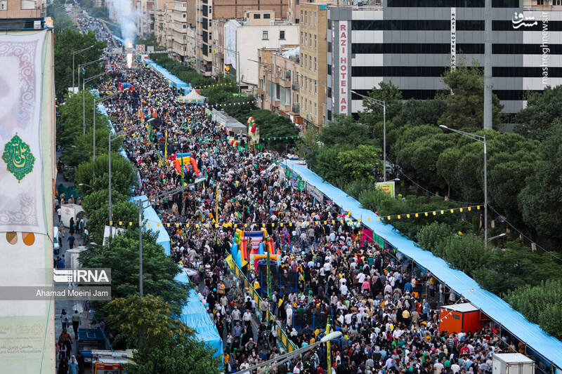 عکس/ مهمانی بزرگ غدیر در پایتخت (۲)