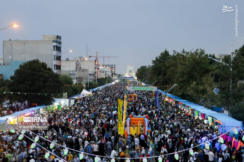 عکس/ مهمانی بزرگ غدیر در پایتخت (۲)