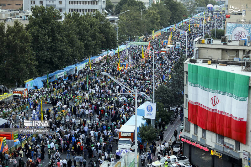 عکس/ مهمانی بزرگ غدیر در پایتخت (۲)