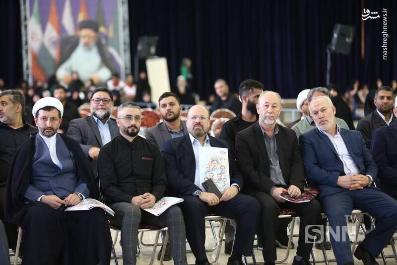 مراسم چهلمین روز شهدای خدمت آغاز شد +فیلم