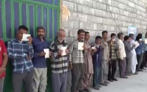 فیلم/ صف رای مردم در یکی از روستاهای هرمزگان