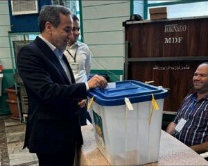 عراقچی رای خود را به صندوق انداخت+ عکس