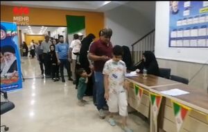 فیلم / موج دوم حضور پای صندوق‌های رای در خراسان جنوبی