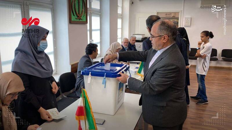 عکس / رای‌گیری انتخابات ریاست جمهوری در هامبورگ
