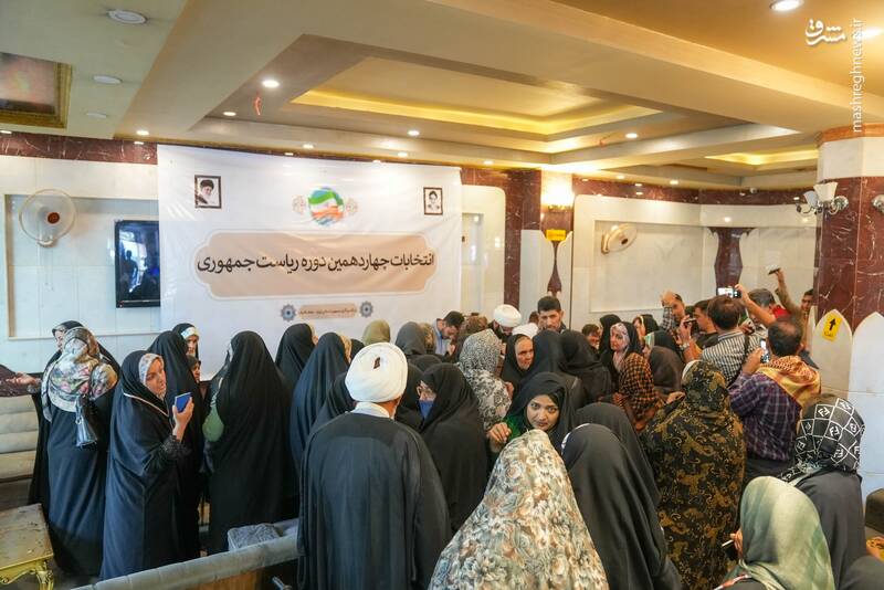 عکس / رای‌گیری انتخابات ریاست‌جمهوری در نجف اشرف 4