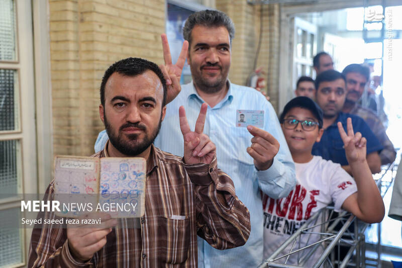 انتخابات ریاست جمهوری در مسجد لرزاده