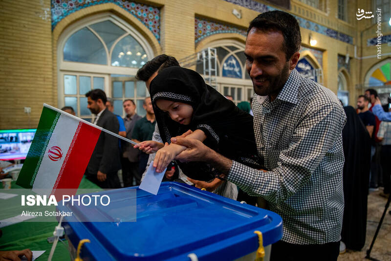 انتخابات ریاست جمهوری در مسجد لرزاده