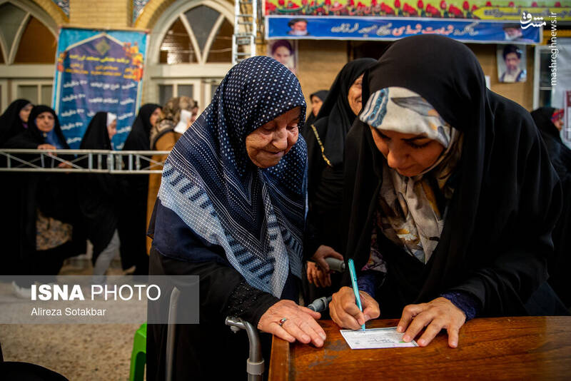 انتخابات  ریاست جمهوری در مسجد لرزاده
