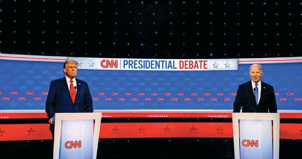 بایدن: ترامپ بیبند و بار است و با بازیگران فیلمهای غیر اخلاقی رابطه دارد/ ترامپ: بایدن دروغگو است و مانند پسرش محکوم خواهد شد