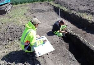 کشف یک کشتی در مزرعه کشاورزی