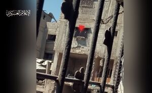 انهدام مقر صهیونیست‌ها در محله شجاعیه غزه