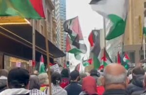 فیلم/ تظاهرات گسترده استرالیایی‌ها در حمایت از غزه