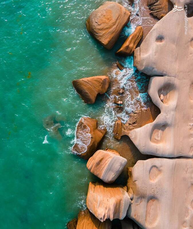 تصویری زیبا از ساحل مکسر هرمزگان 2