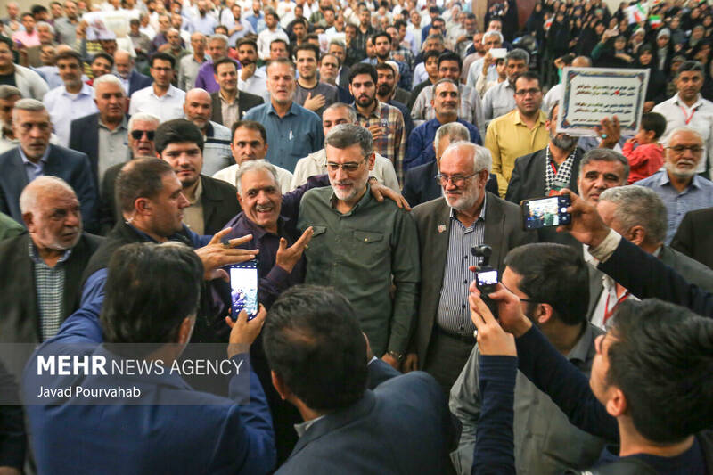 همایش بزرگ هواداران سعید جلیلی با حضور و سخنرانی سیدامیرحسین قاضی زاده معاون رئیس جمهور